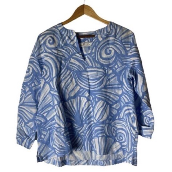 Nautilus Shell Print Tunic Top 🪼🌊🧜‍♀️ - Picture 5 of 5